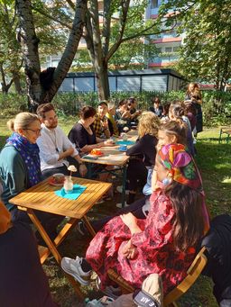 [Translate to english:] DSS im Café Halva